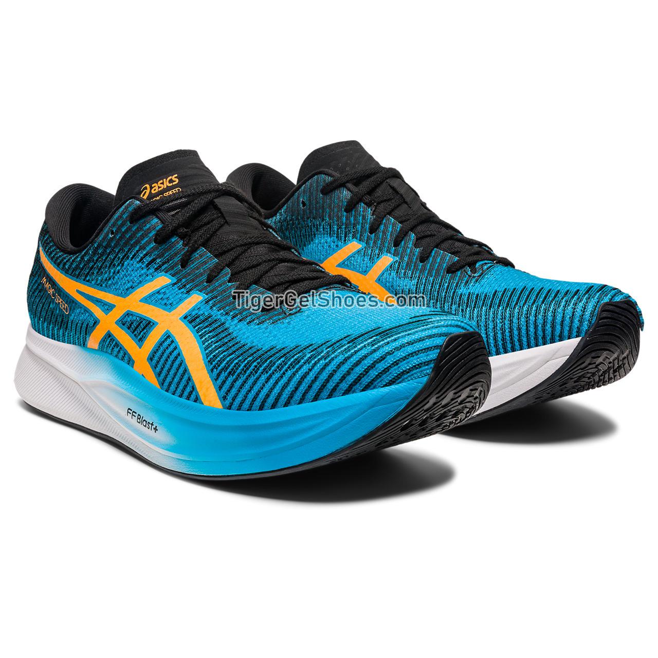 Asics Magic Speed 2 Island Blue/Orange Pop 1011B443-400 Mens Shoes