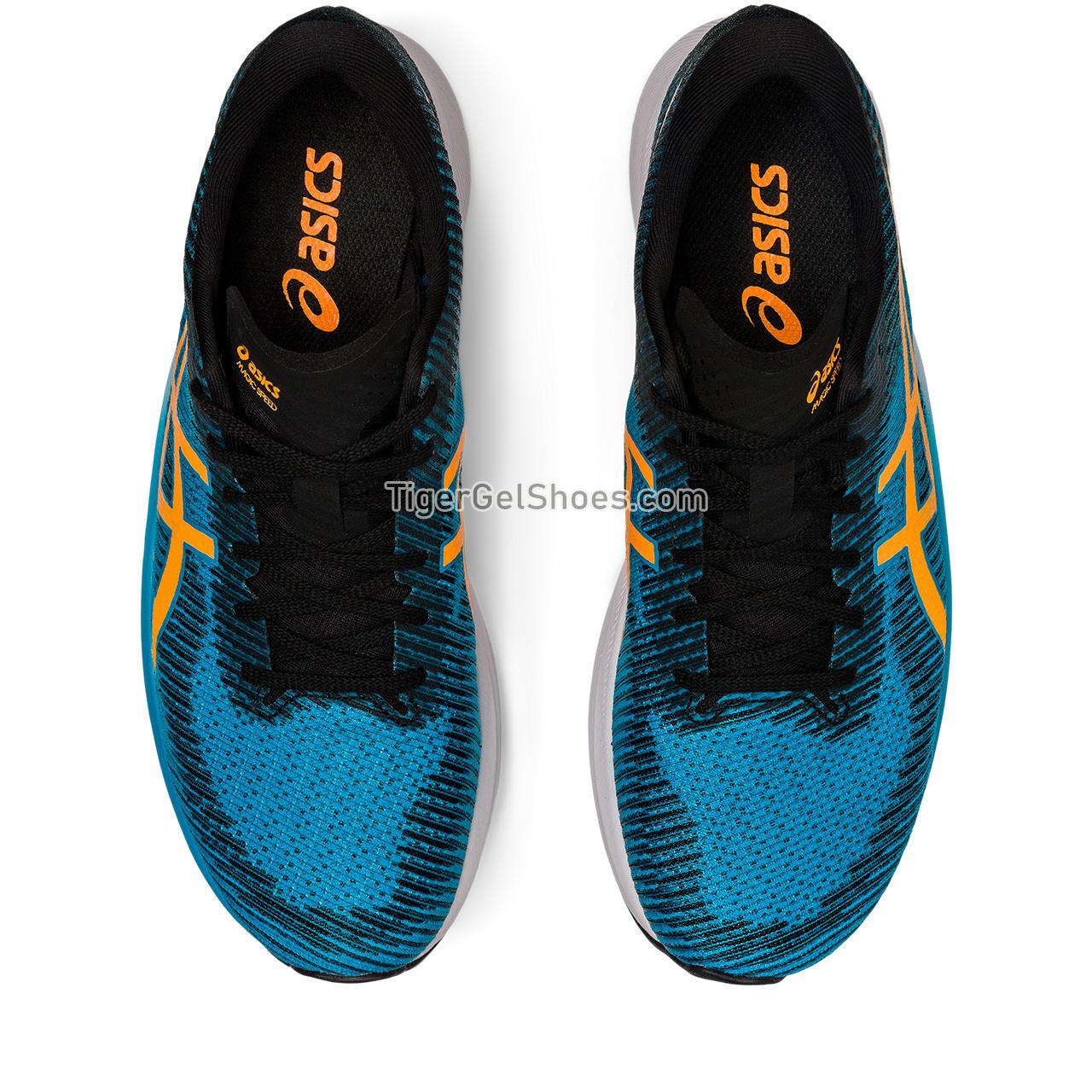 Asics Magic Speed 2 Island Blue/Orange Pop 1011B443-400 Mens Shoes
