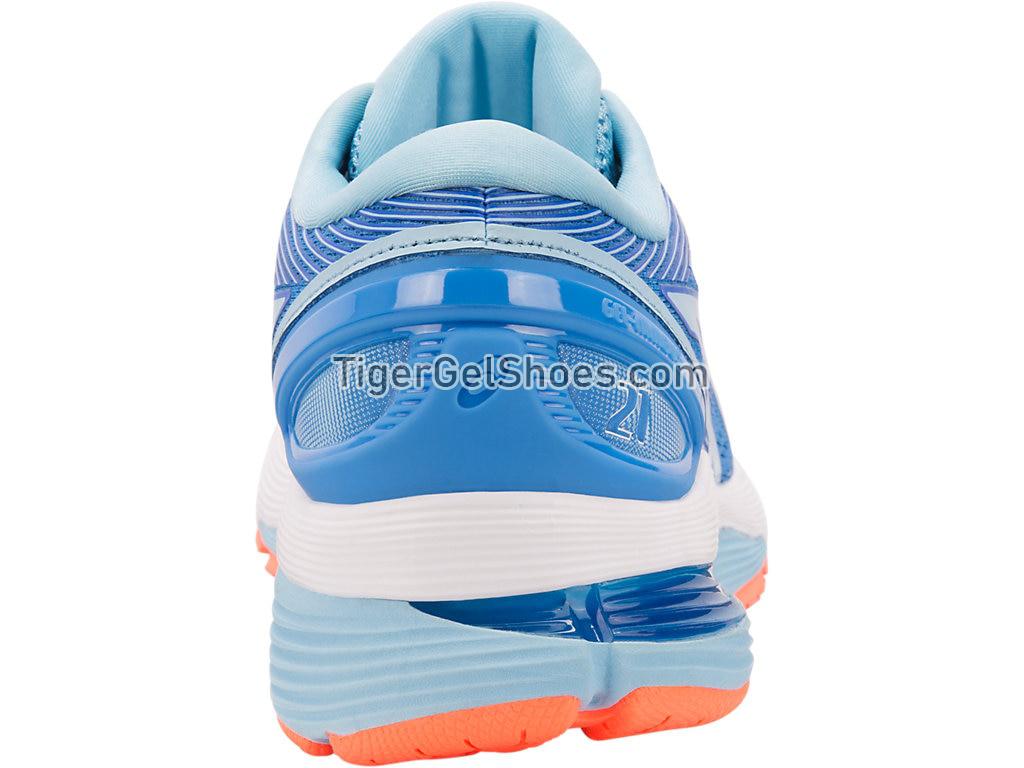 Asics GEL-Nimbus 21 Illusion Blue/Black 1012A156-400 Womens Running Shoes