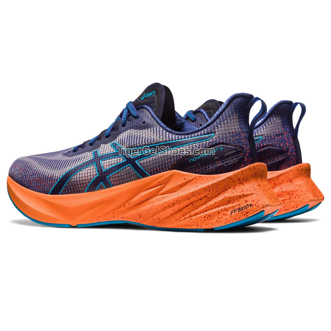 Asics Novablast 3 Le Indigo Blue/Island Blue 1011B591-400 Mens Shoes