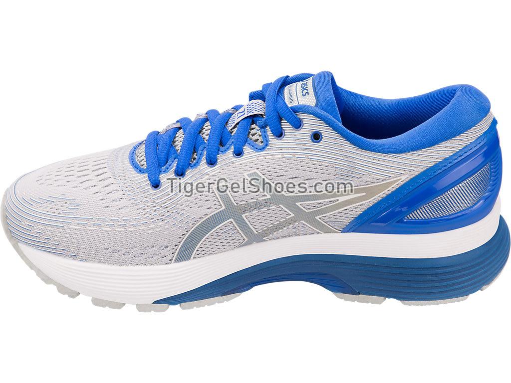 Asics GEL-Nimbus 21 Lite-Show Mid Grey/Silver 1012A189-020 Womens Running Shoes
