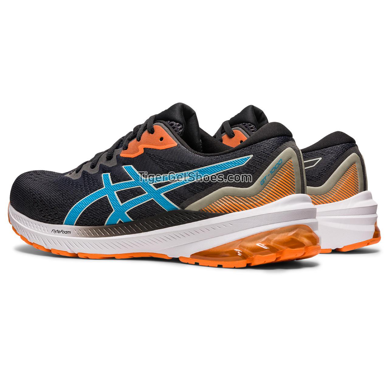Asics Gt-1000 11 Black/Island Blue 1011B354-004 Mens Shoes