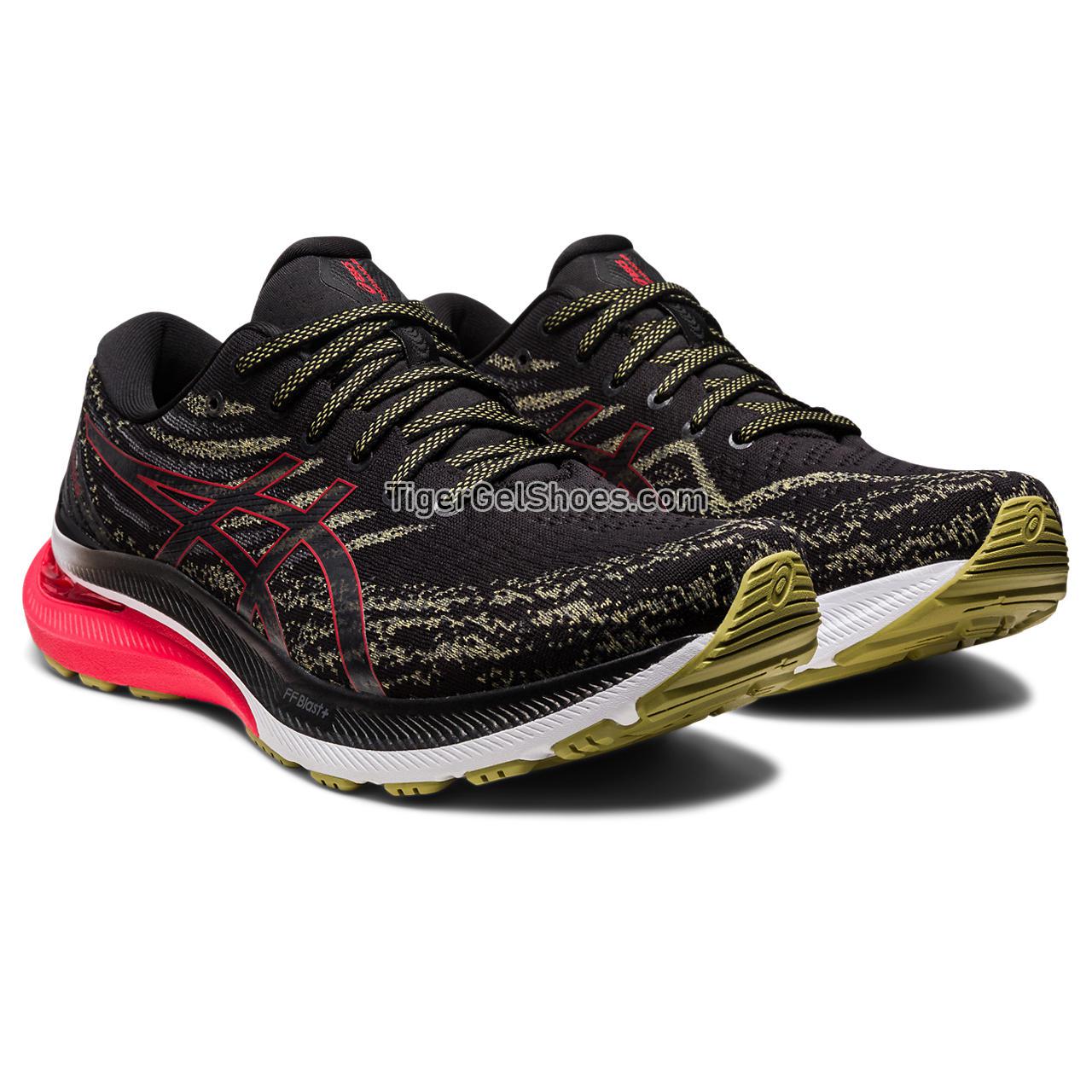 Asics Gel-kayano 29 (2e) Black/Electric Red 1011B470-006 Mens Shoes