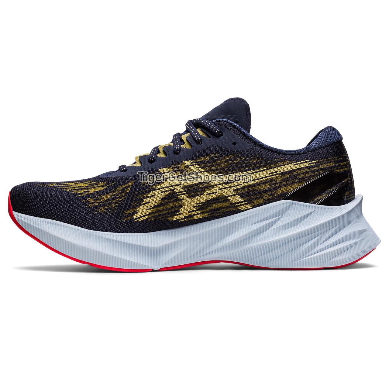 Asics Novablast 3 Midnight/Olive Oil 1011B458-402 Mens Shoes