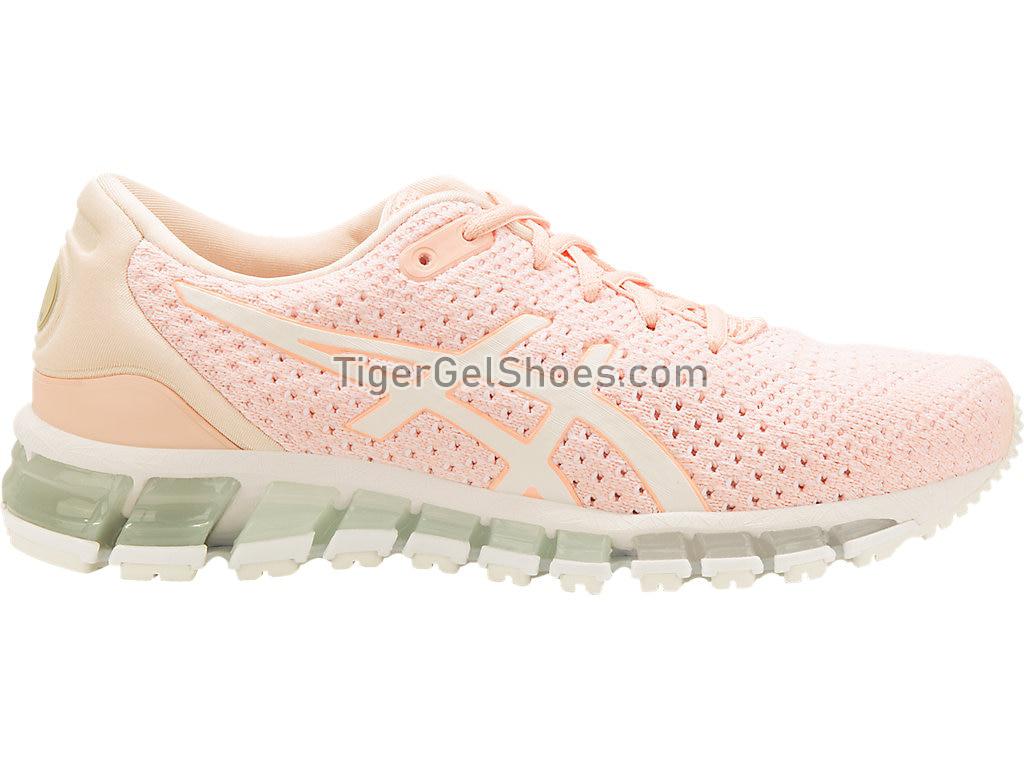 Asics GEL-Quantum 360 Knit Pink/White T8G8N-1701 Womens Running Shoes