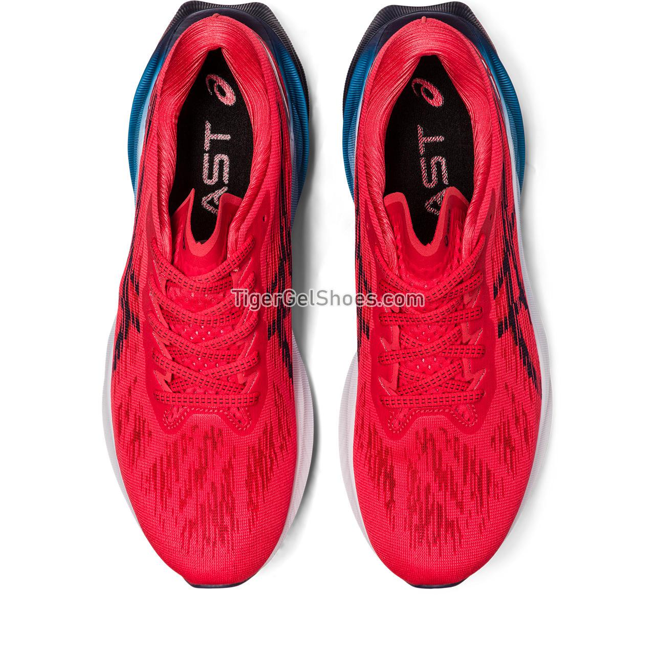 Asics Novablast 3 Electric Red/Midnight 1011B458-600 Mens Shoes