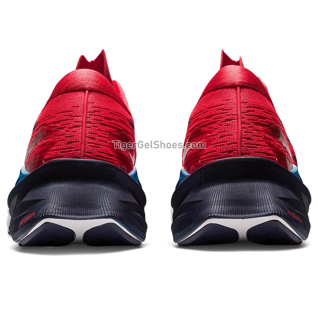 Asics Novablast 3 Electric Red/Midnight 1011B458-600 Mens Shoes