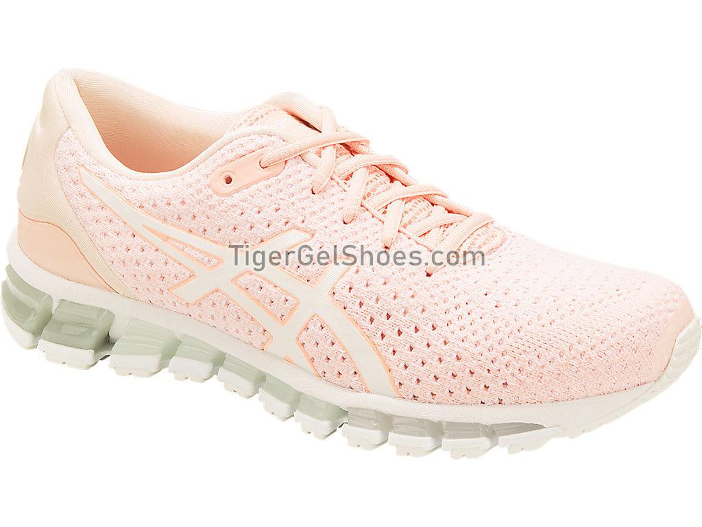 Asics GEL-Quantum 360 Knit Pink/White T8G8N-1701 Womens Running Shoes