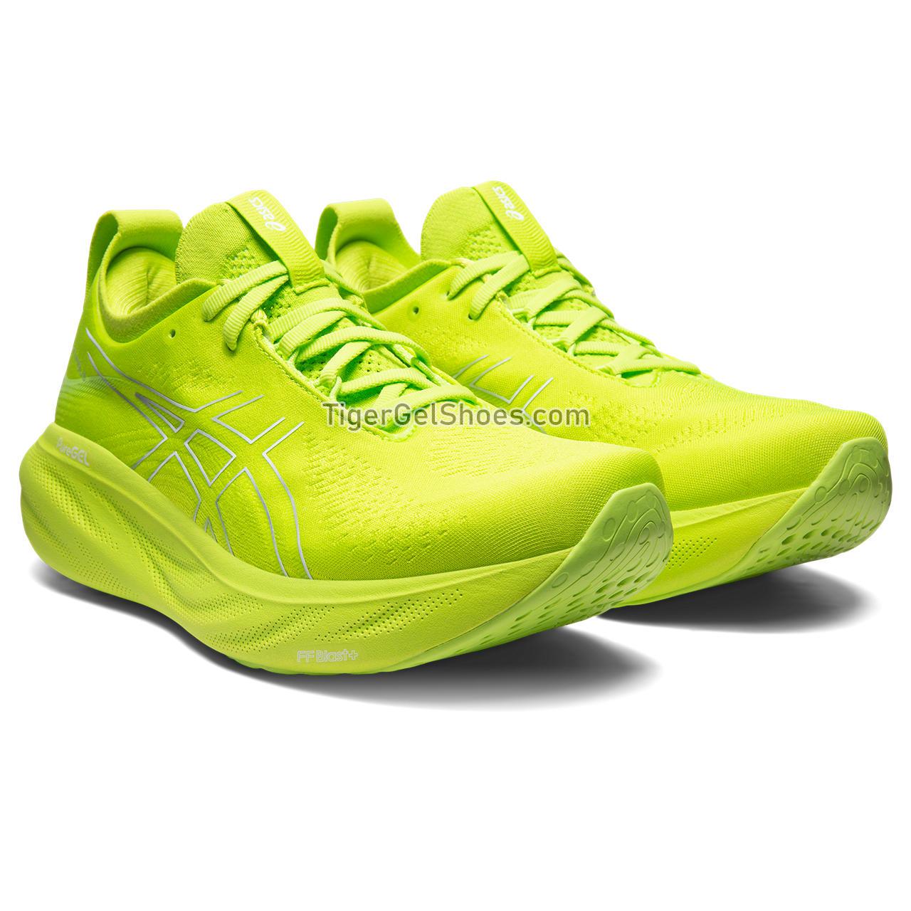 Asics Gel-nimbus 25 Lime Zest/White 1011B547-300 Mens Shoes
