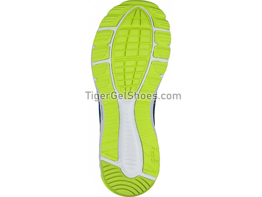 Asics Roadhawk FF 2 Deep Aqua/Flash Yellow 1011A136-401 Mens Running Shoes