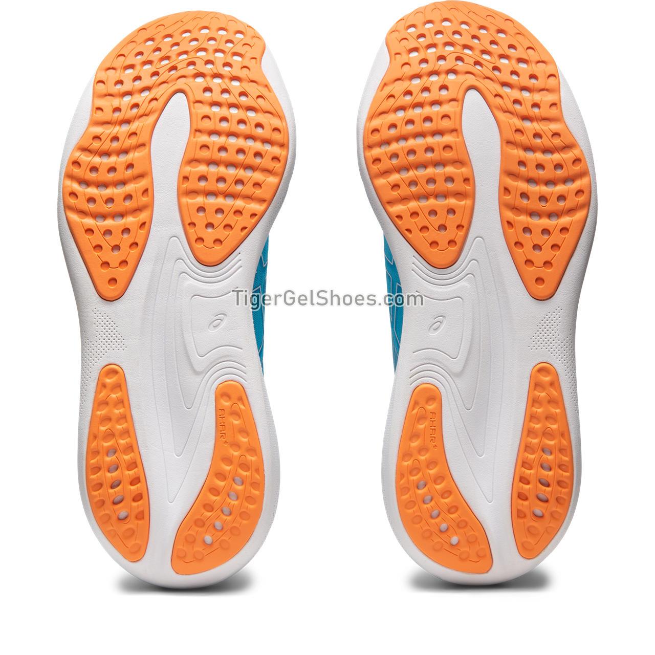Asics Gel-nimbus 25 (2e) Island Blue/Sun Peach 1011B625-400 Mens Shoes