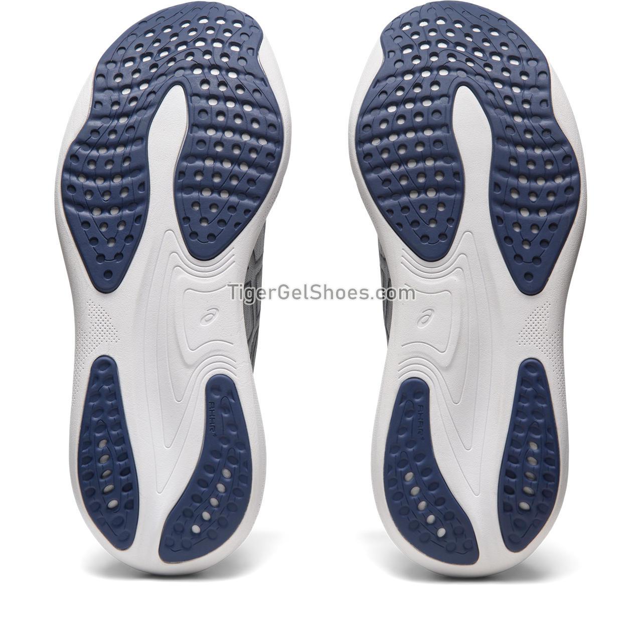 Asics Gel-nimbus 25 (2e) Sheet Rock/Indigo Blue 1011B625-021 Mens Shoes
