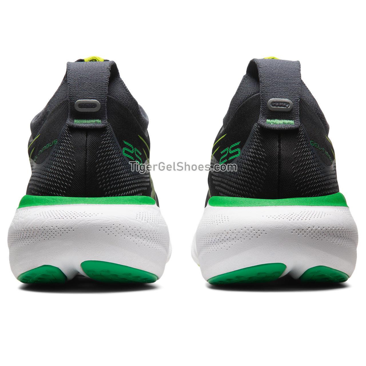 Asics Gel-nimbus 25 Black/Lime Zest 1011B547-003 Mens Shoes