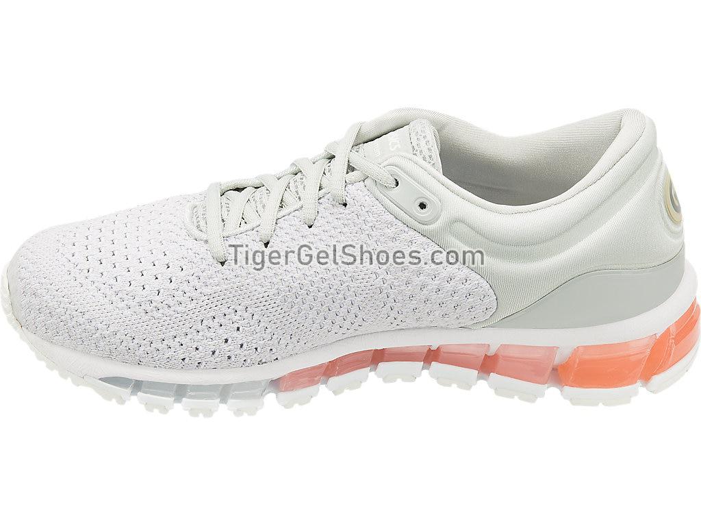 Asics GEL-Quantum 360 Knit Mid Grey/Pink T8G8N-9617 Womens Running Shoes