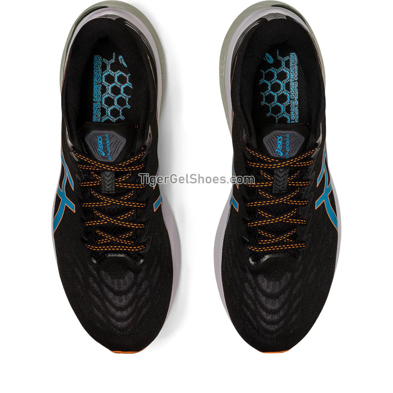 Asics Gt-2000 11 Black/Sun Peach 1011B441-006 Mens Shoes