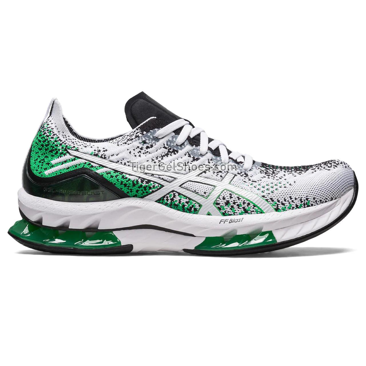 Asics Gel-kinsei Blast White/Cilantro 1011B203-101 Mens Shoes