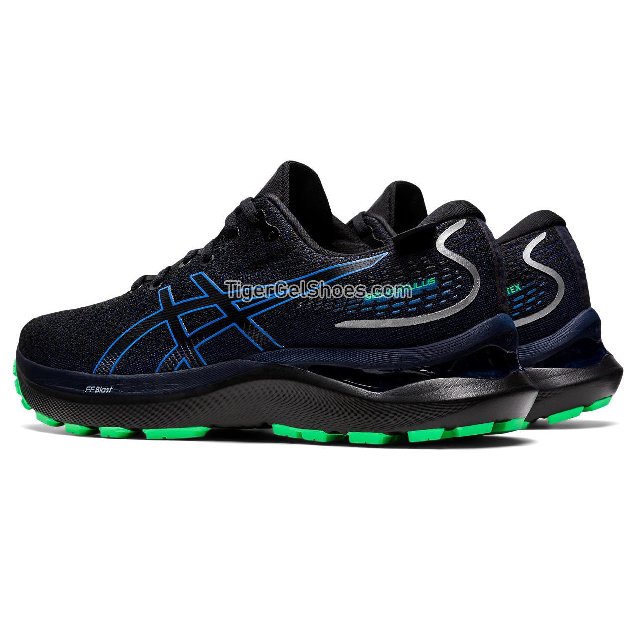 Asics Gel-cumulus 24 Gtx Black/Blue Coast 1011B484-001 Mens Shoes