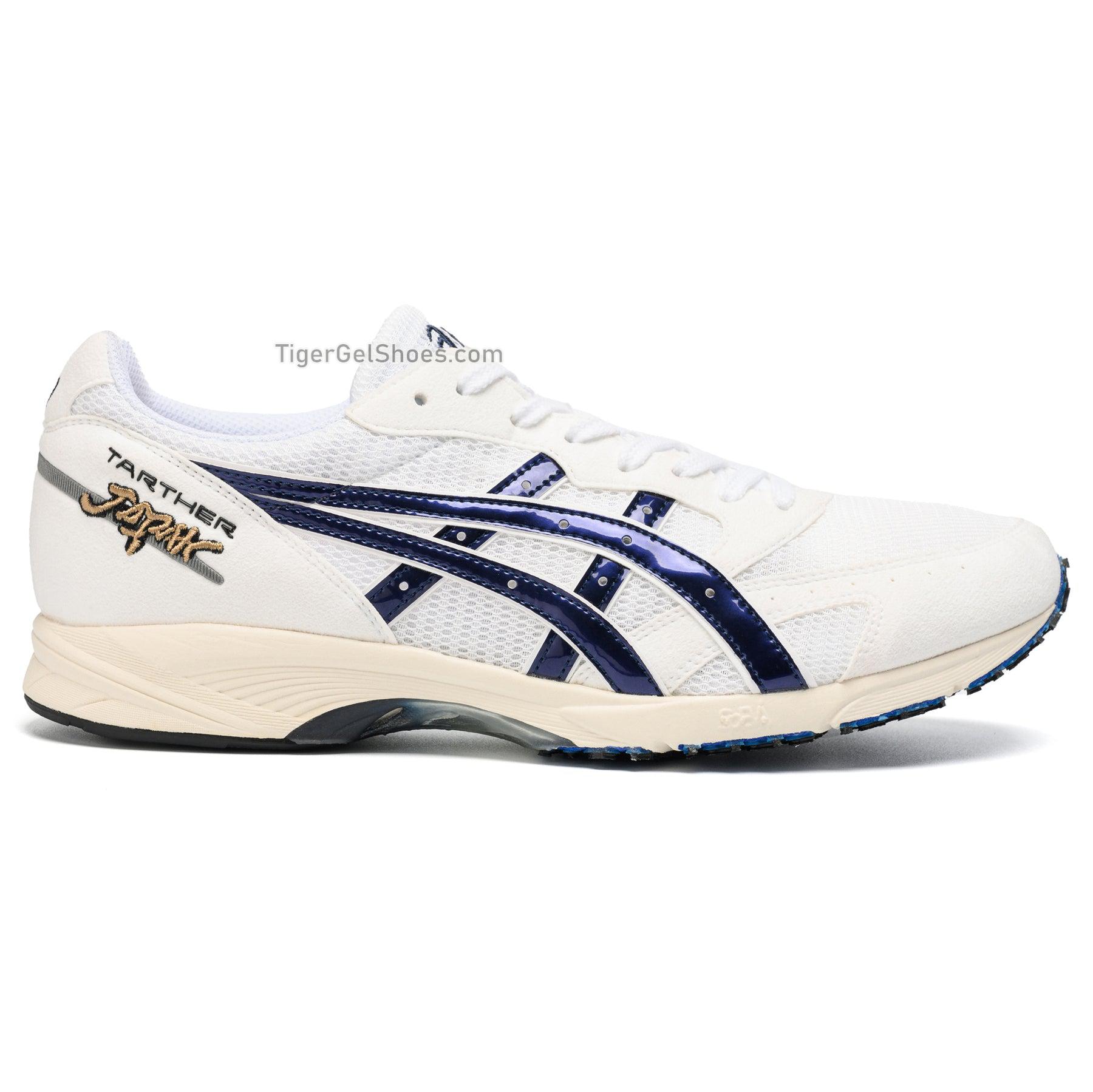 Asics Tarther Japan White/Blue Print 1013A007-100 Mens Womens Shoes