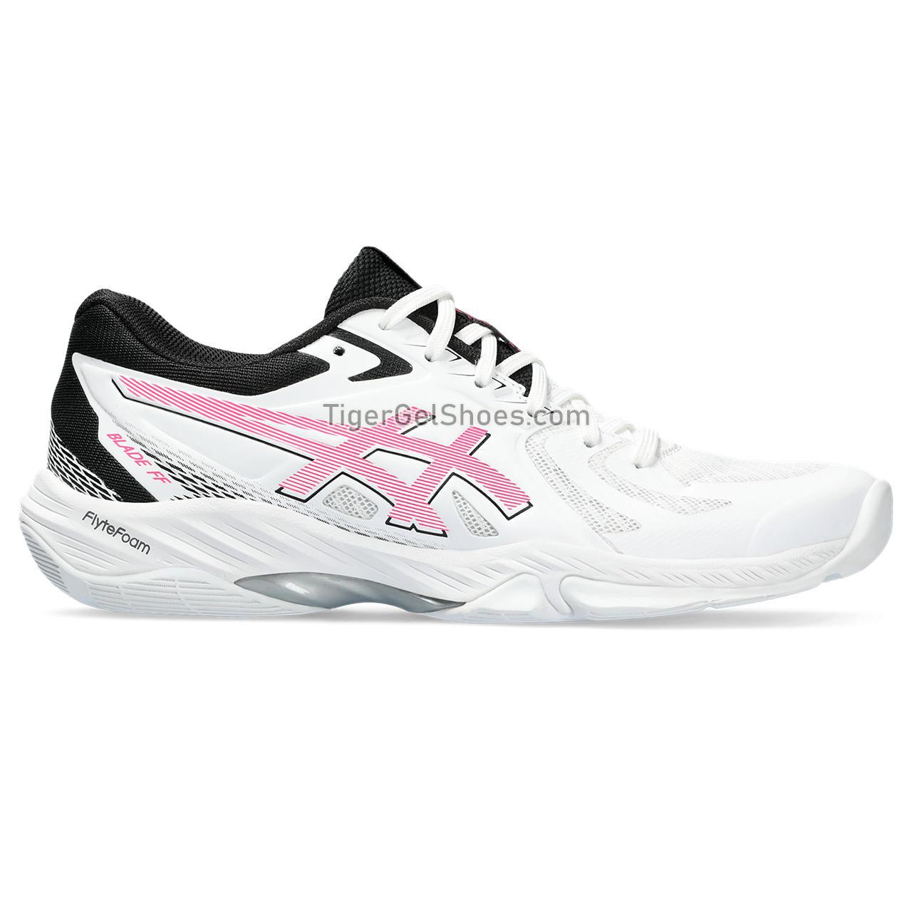 Asics Blade Ff White/Hot Pink 1072A094-100 Womens Shoes