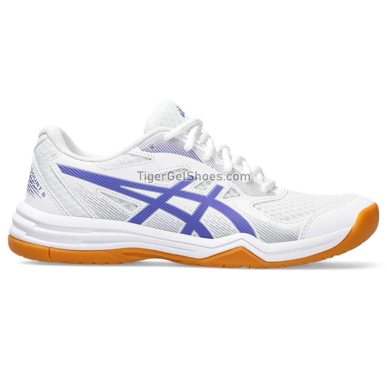 Asics Upcourt 5 White/Blue Violet 1072A088-103 Womens Shoes