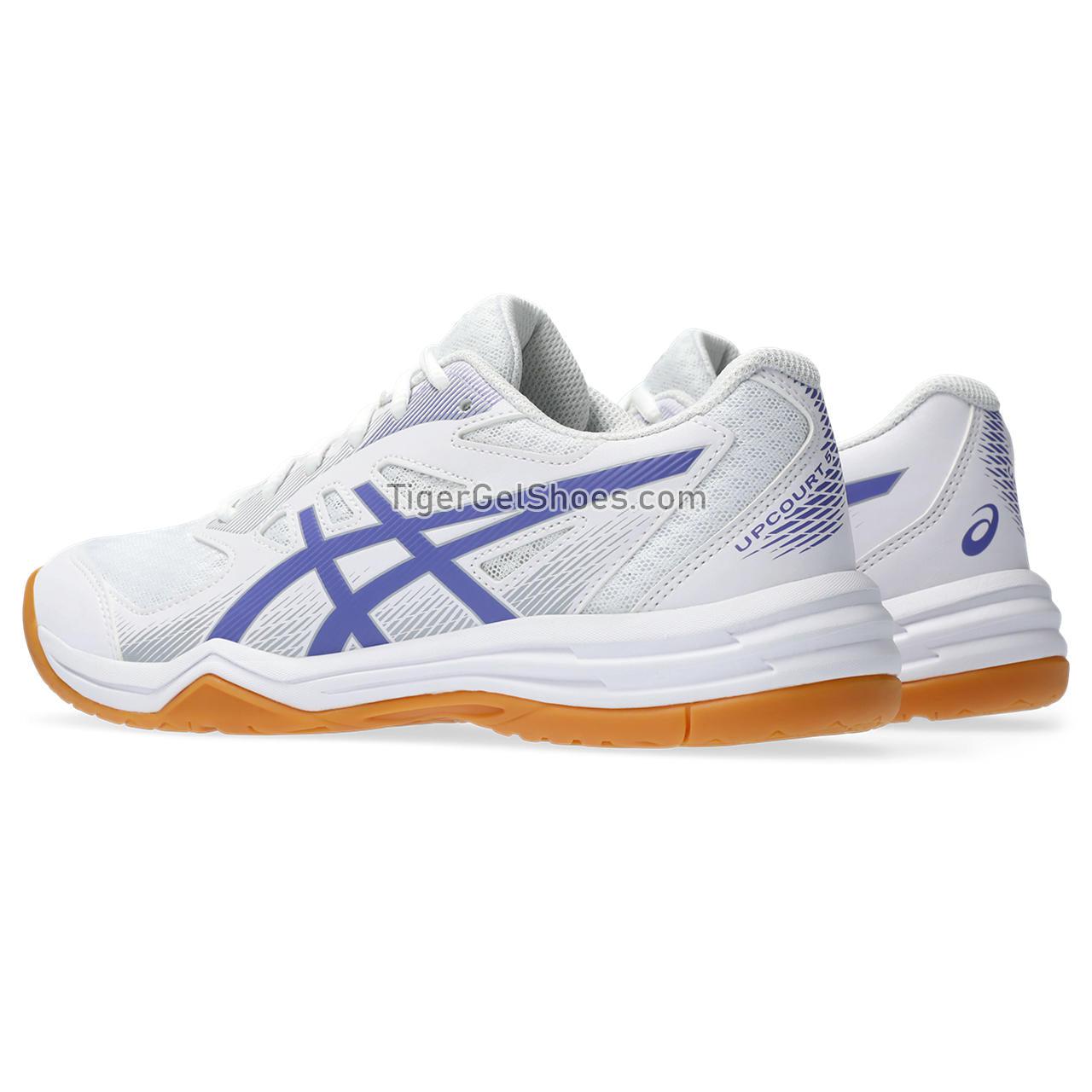 Asics Upcourt 5 White/Blue Violet 1072A088-103 Womens Shoes