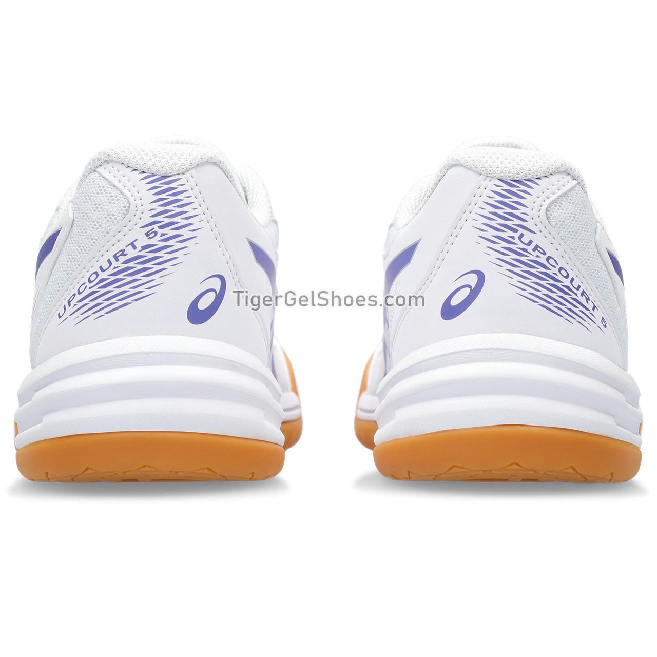 Asics Upcourt 5 White/Blue Violet 1072A088-103 Womens Shoes