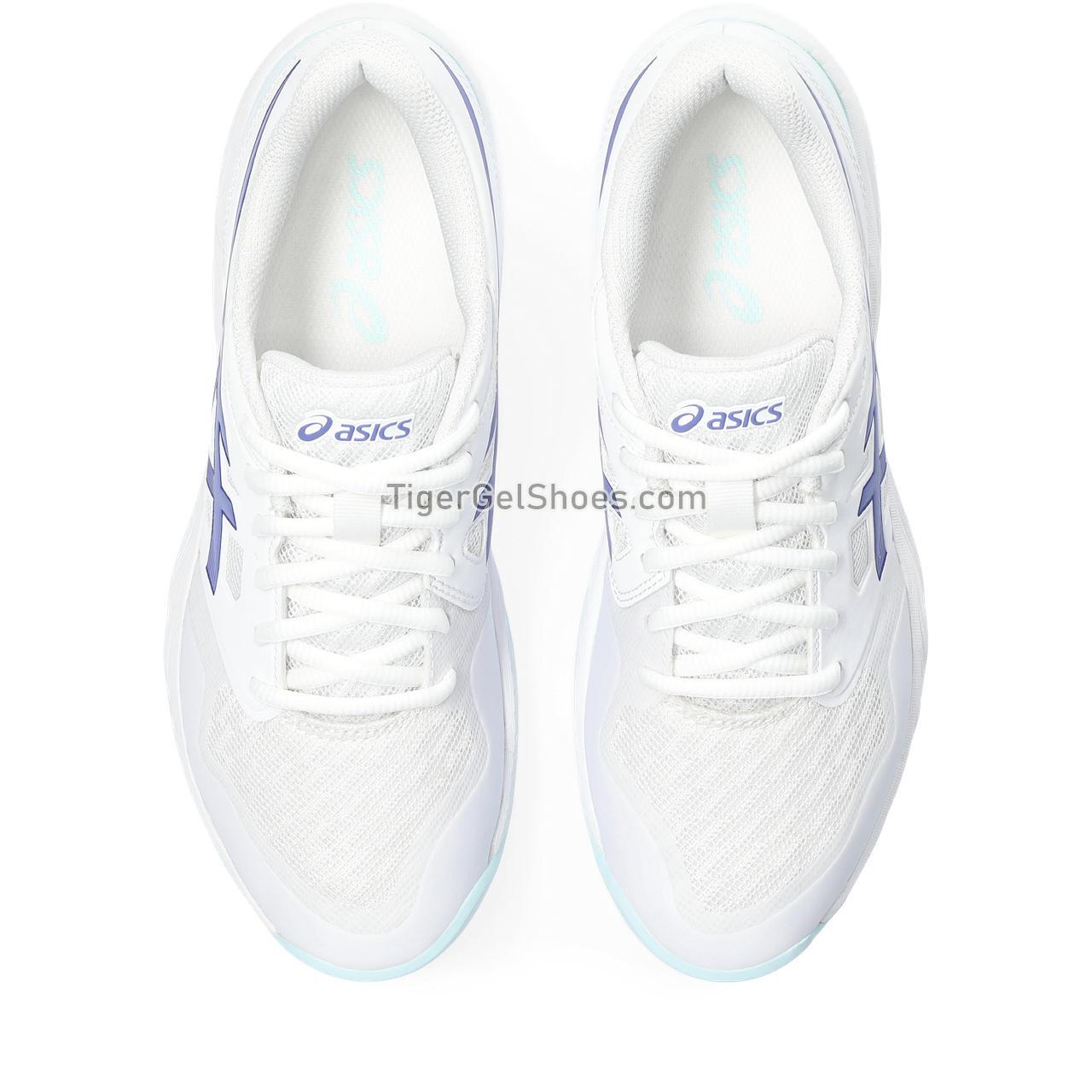 Asics Gel-court Hunter 3 White/Blue Violet 1072A090-100 Womens Shoes