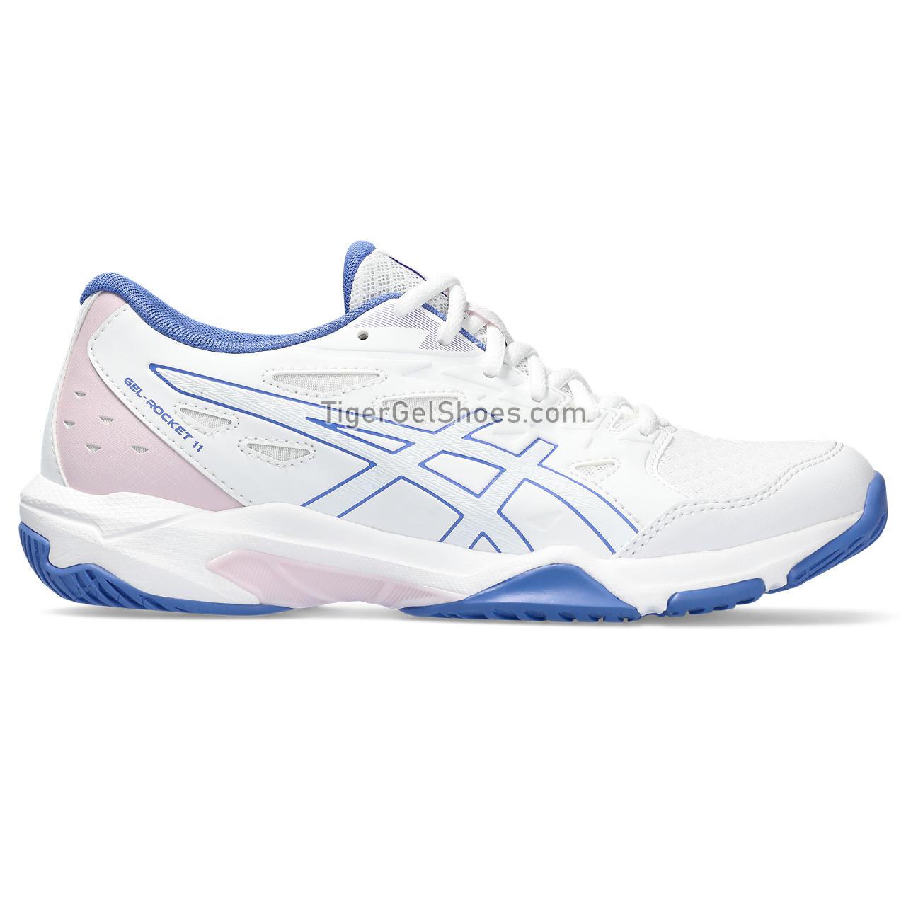 Asics Gel-rocket 11 White/Sapphire 1072A093-102 Womens Shoes