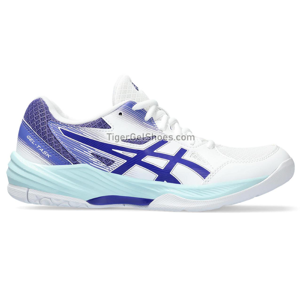 Asics Gel-task 3 White/Eggplant 1072A082-102 Womens Shoes
