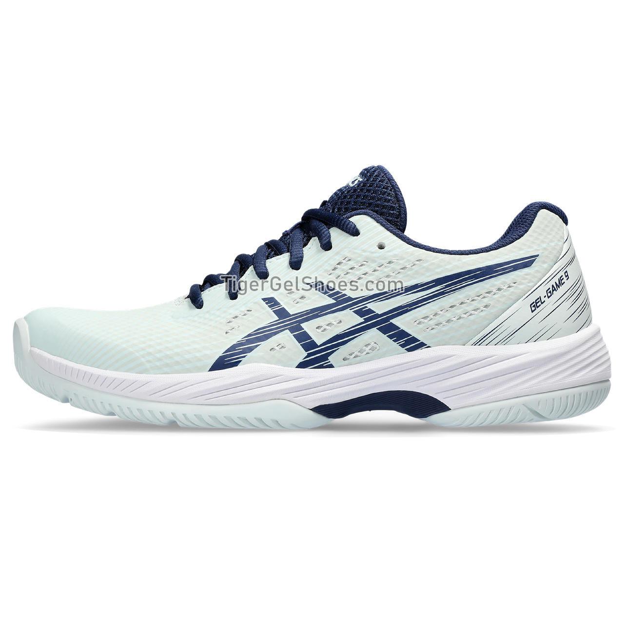 Asics Gel-game 9 Pale Mint/Blue Expanse 1042A211-300 Womens Shoes