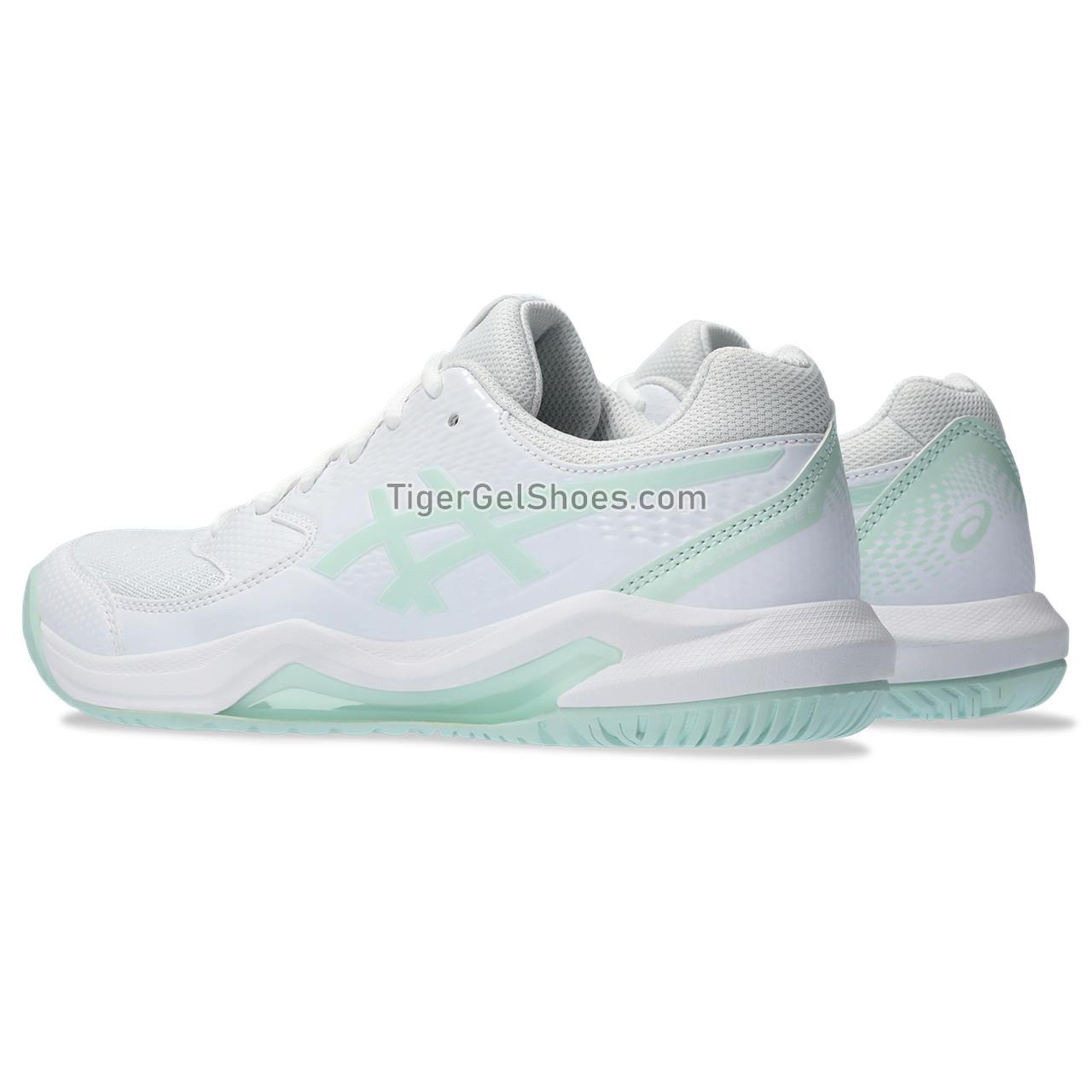 Asics Gel-dedicate 8 White/Pale Blue 1042A237-102 Womens Shoes