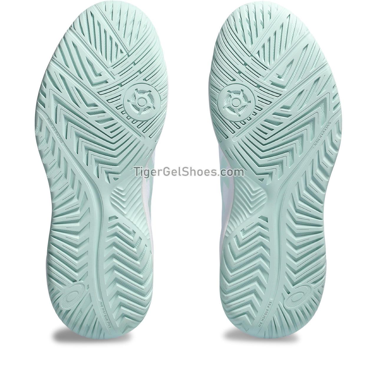 Asics Gel-dedicate 8 White/Pale Blue 1042A237-102 Womens Shoes