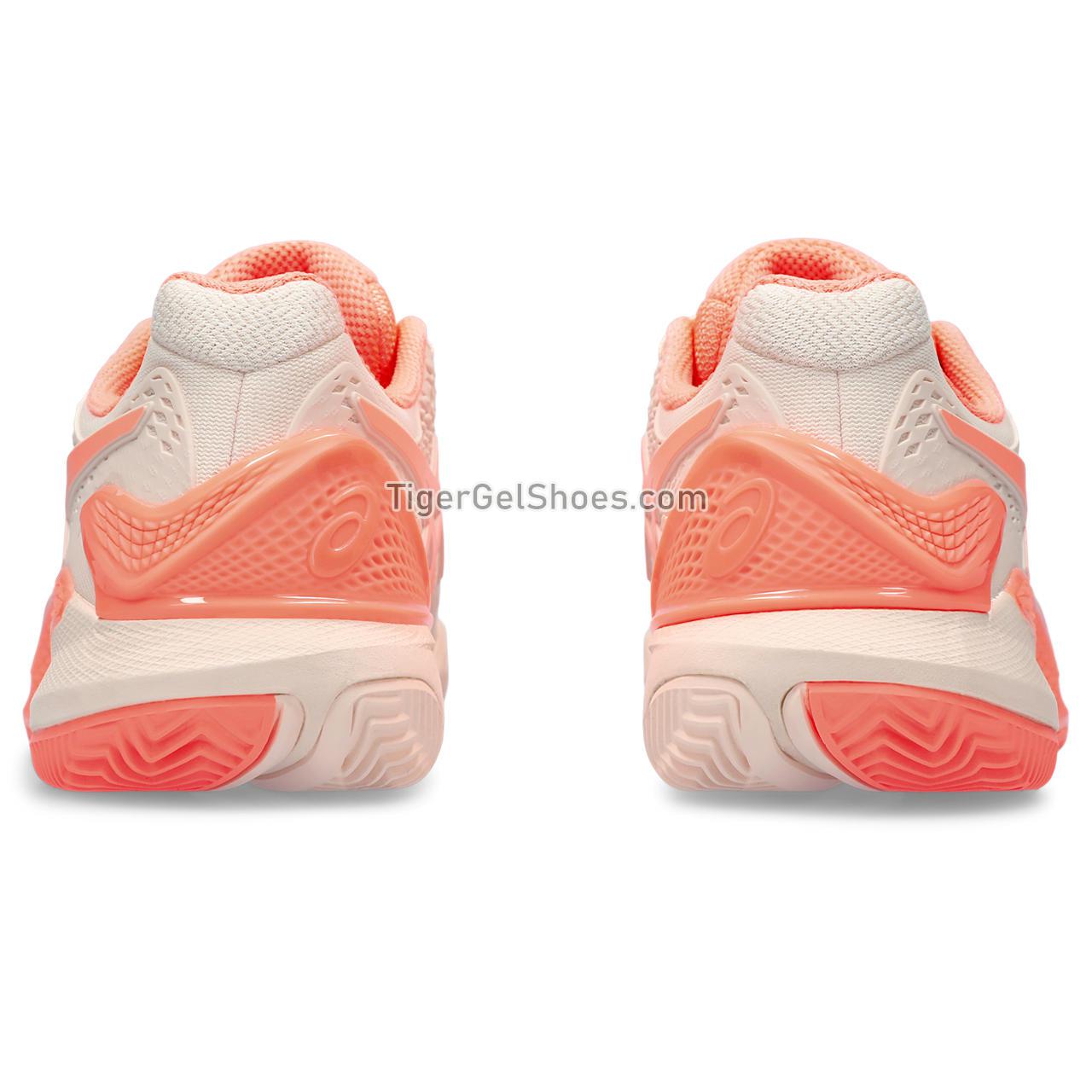 Asics Gel-resolution 9 Clay Pearl Pink/Sun Coral 1042A224-700 Womens Shoes