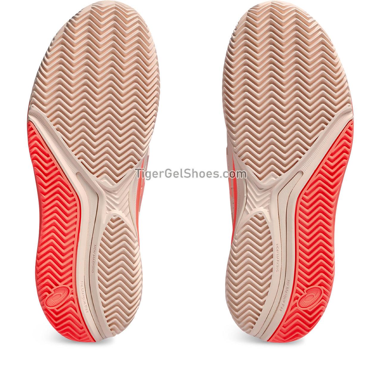 Asics Gel-resolution 9 Clay Pearl Pink/Sun Coral 1042A224-700 Womens Shoes