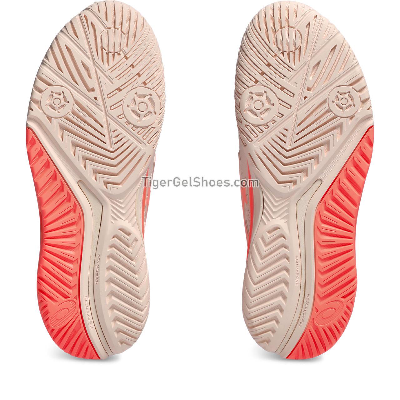 Asics Gel-resolution 9 Pearl Pink/Sun Coral 1042A208-700 Womens Shoes