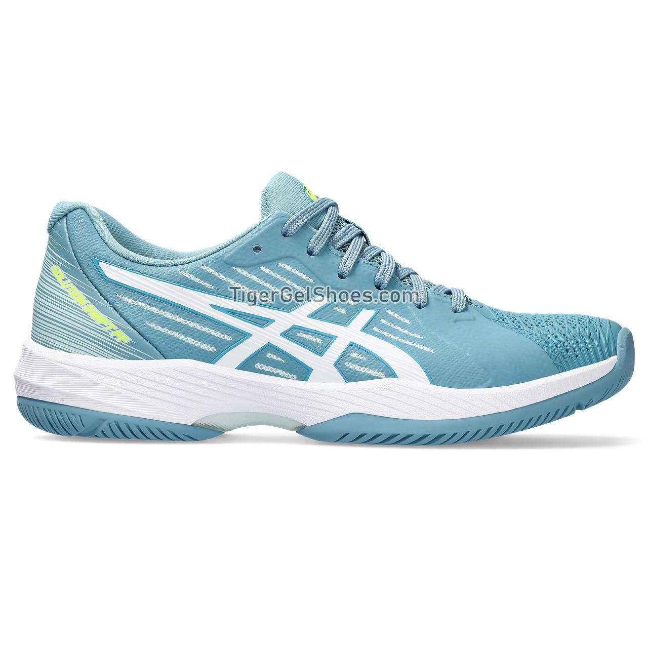 Asics Solution Swift Ff Gris Blue/White 1042A197-402 Womens Shoes
