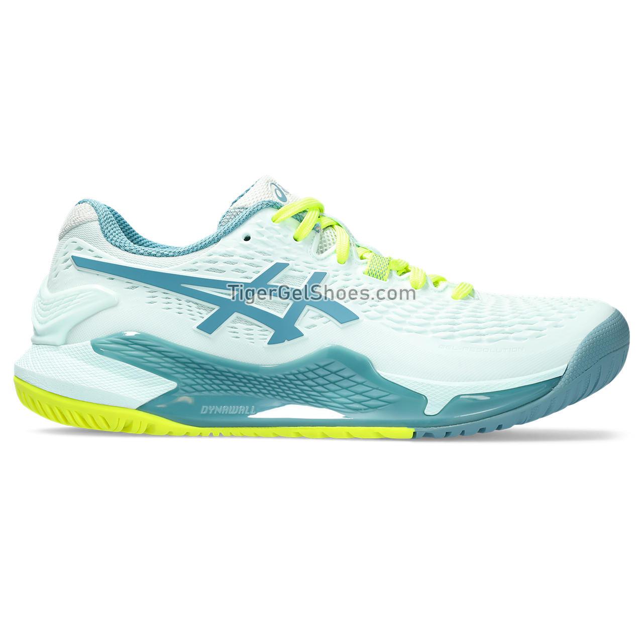 Asics Gel-resolution 9 Soothing Sea/Gris Blue 1042A208-400 Womens Shoes