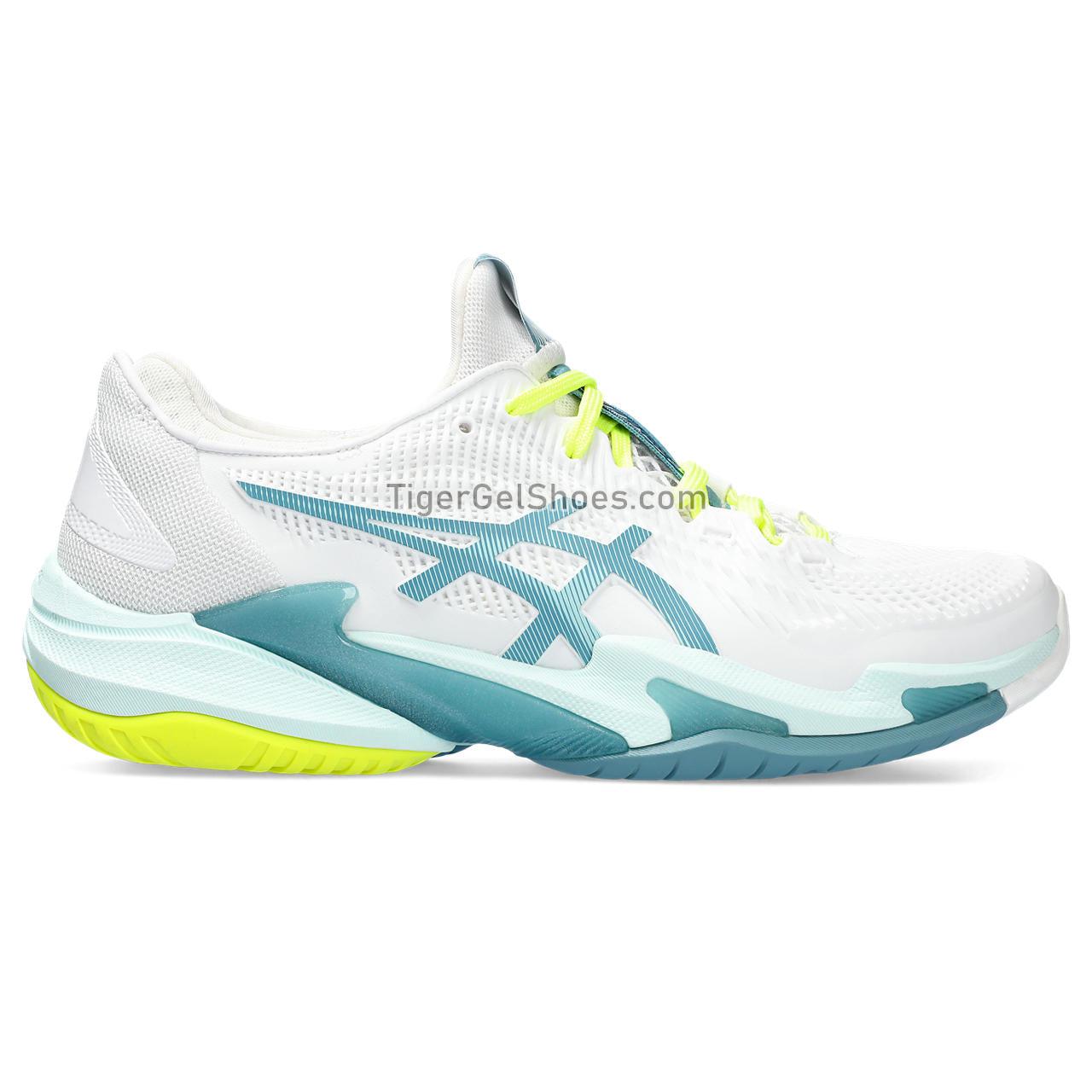 Asics Court Ff 3 White/Soothing Sea 1042A220-102 Womens Shoes