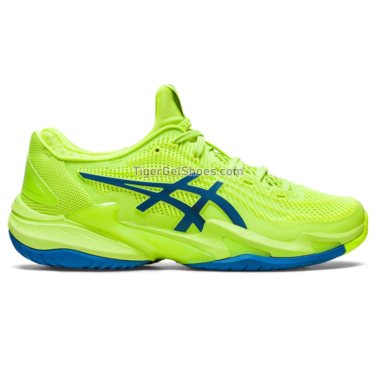 Asics Court Ff 3 Hazard Green/Reborn Blue 1042A220-300 Womens Shoes