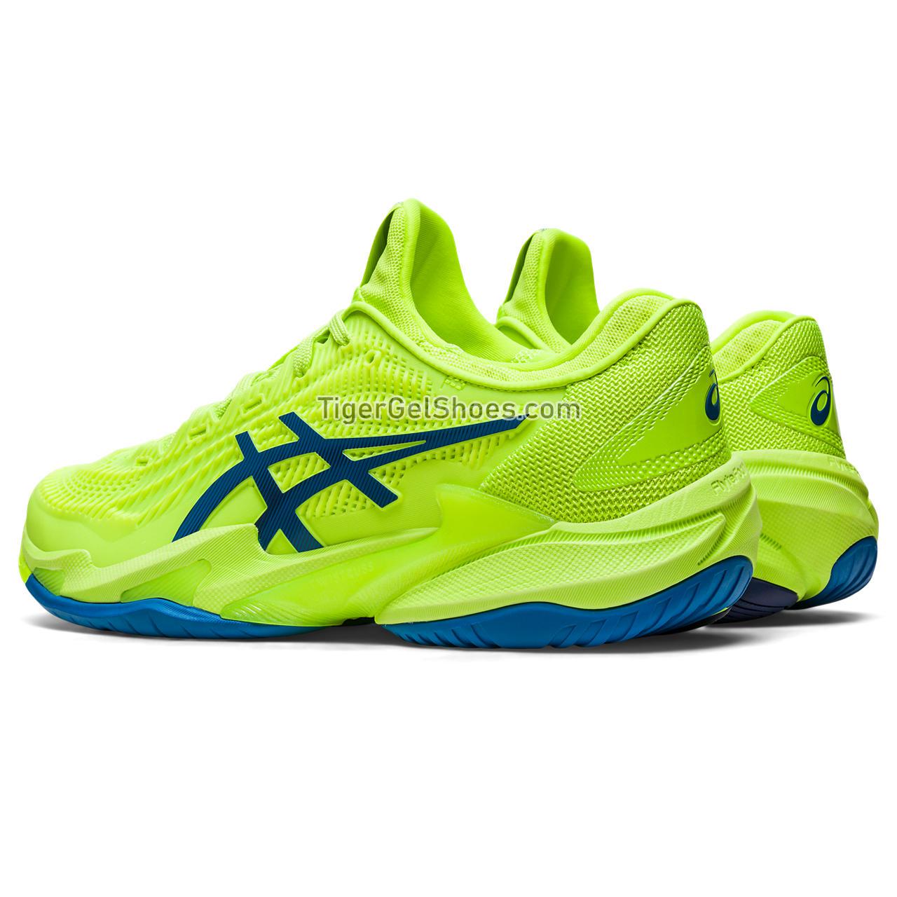 Asics Court Ff 3 Hazard Green/Reborn Blue 1042A220-300 Womens Shoes