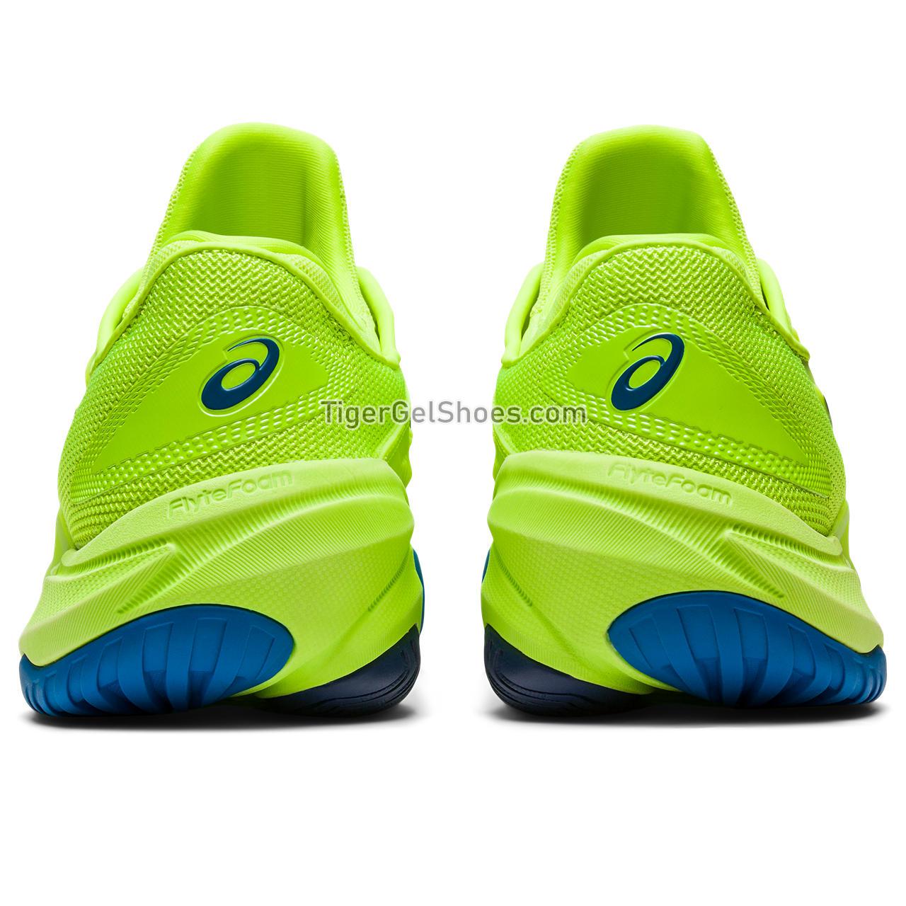 Asics Court Ff 3 Hazard Green/Reborn Blue 1042A220-300 Womens Shoes