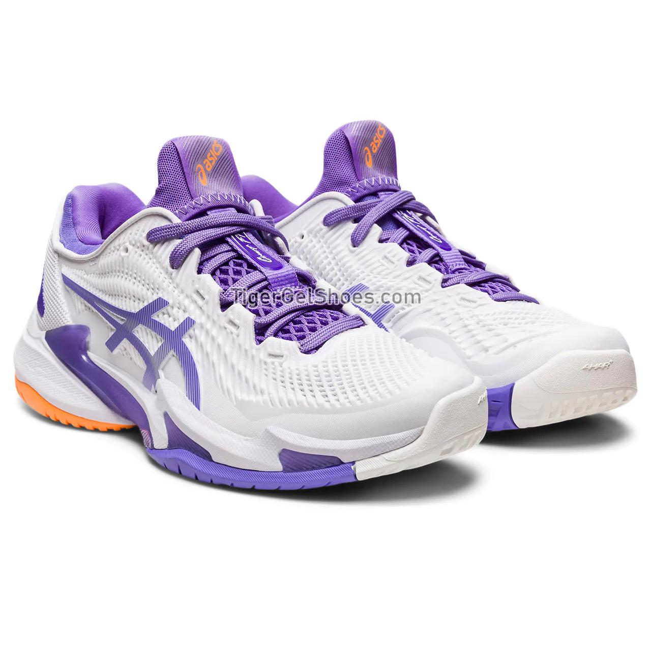 Asics Court Ff 3 White/Amethyst 1042A220-101 Womens Shoes
