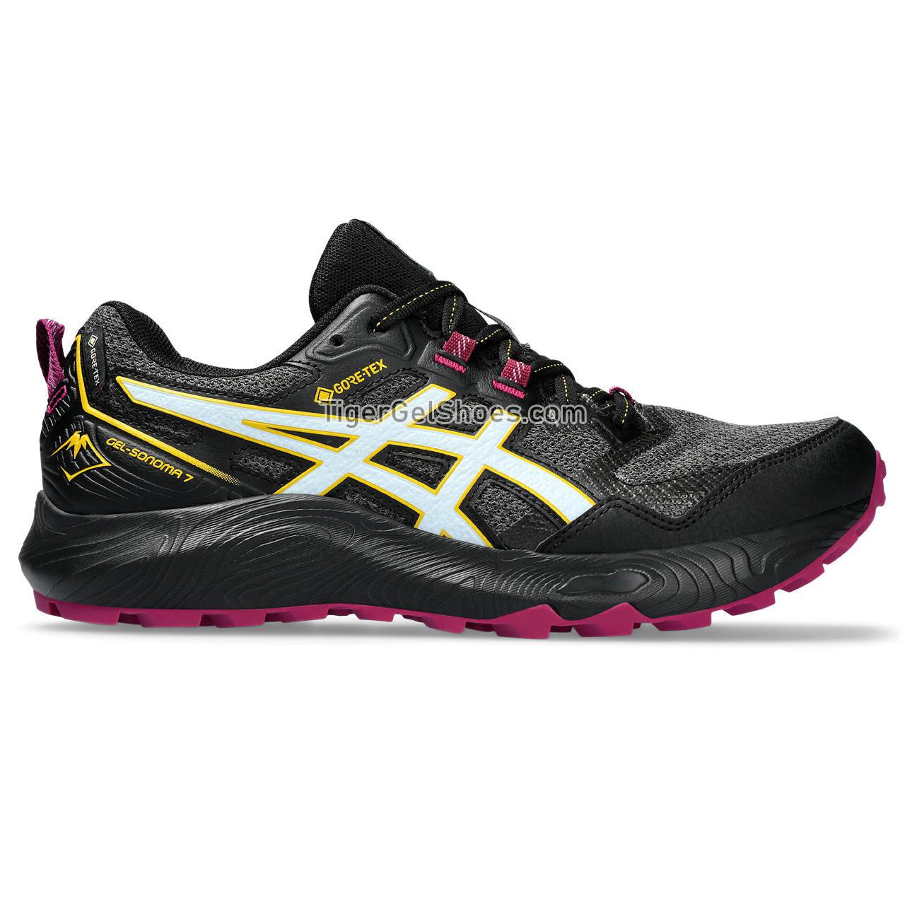 Asics Gel-sonoma 7 Gtx Black/Light Blue 1012B414-004 Womens Shoes