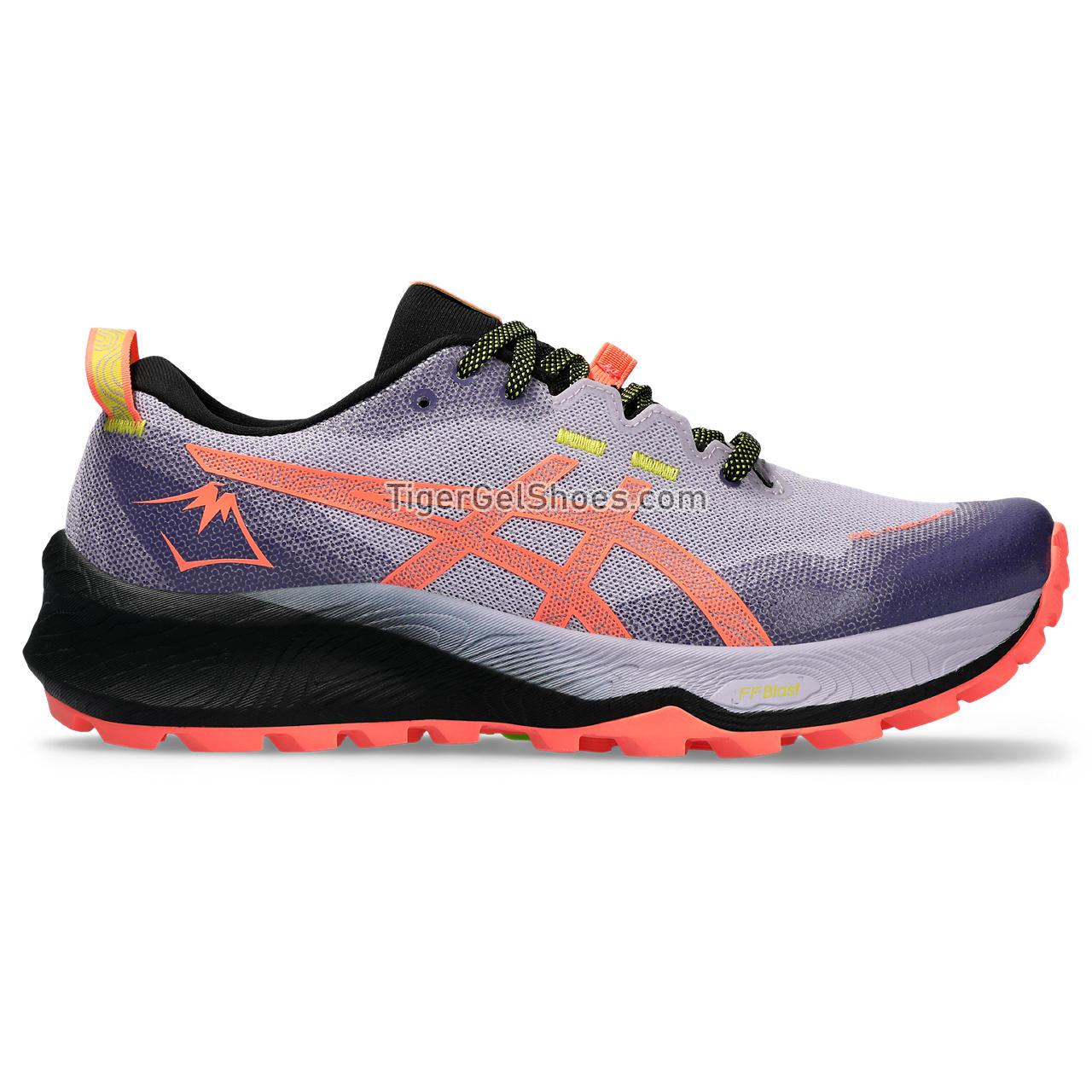 Asics Gel-trabuco 12 Faded Ash Rock/Sun Coral 1012B605-501 Womens Shoes