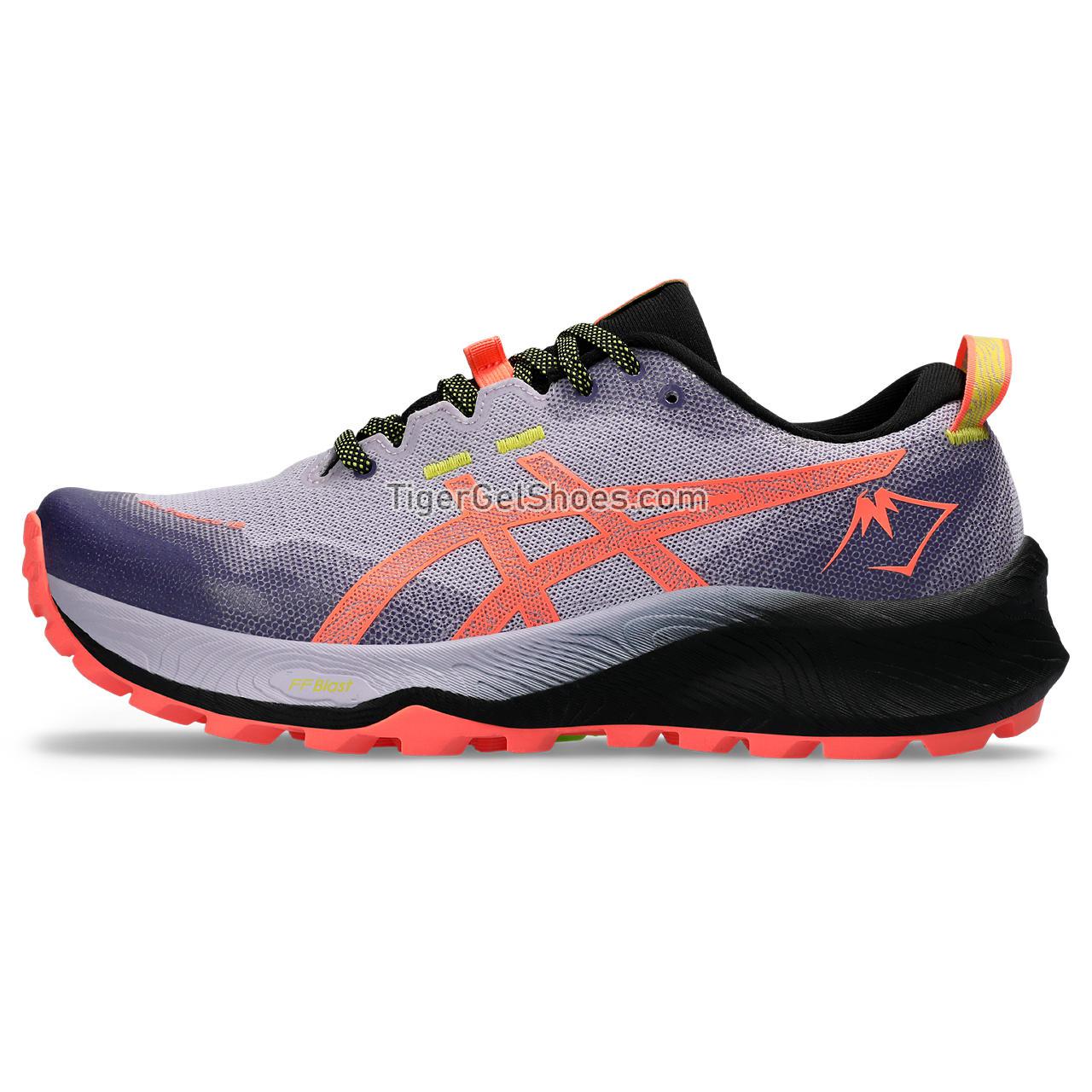 Asics Gel-trabuco 12 Faded Ash Rock/Sun Coral 1012B605-501 Womens Shoes
