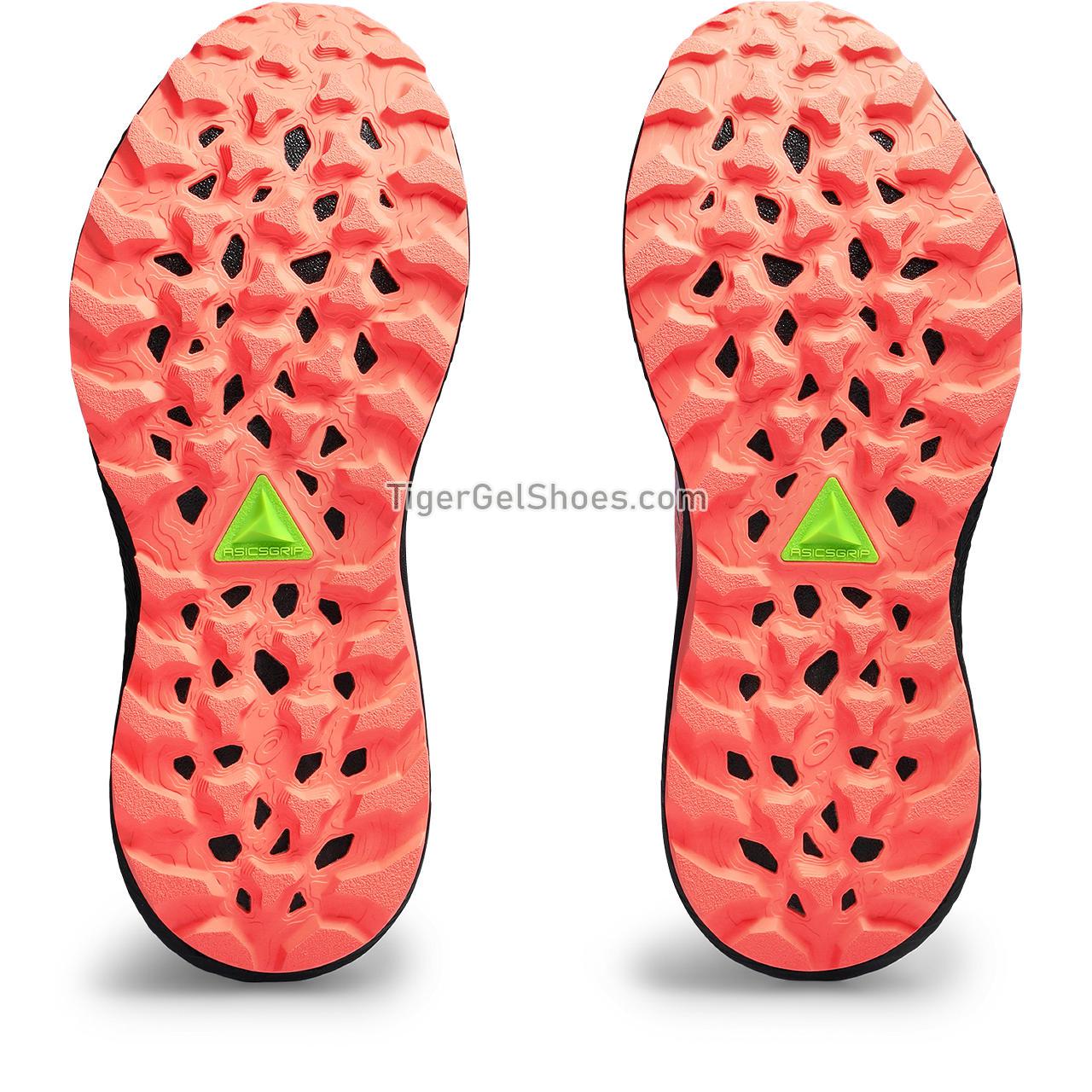 Asics Gel-trabuco 12 Faded Ash Rock/Sun Coral 1012B605-501 Womens Shoes