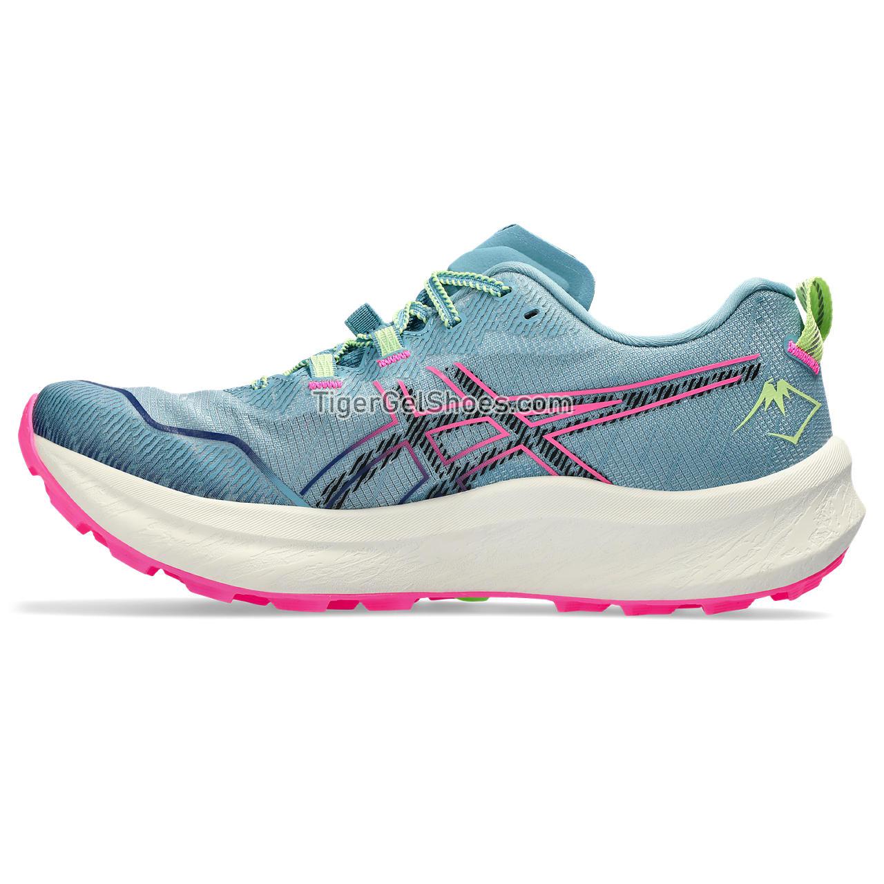 Asics Fujispeed 2 Gris Blue/Black 1012B515-400 Womens Shoes