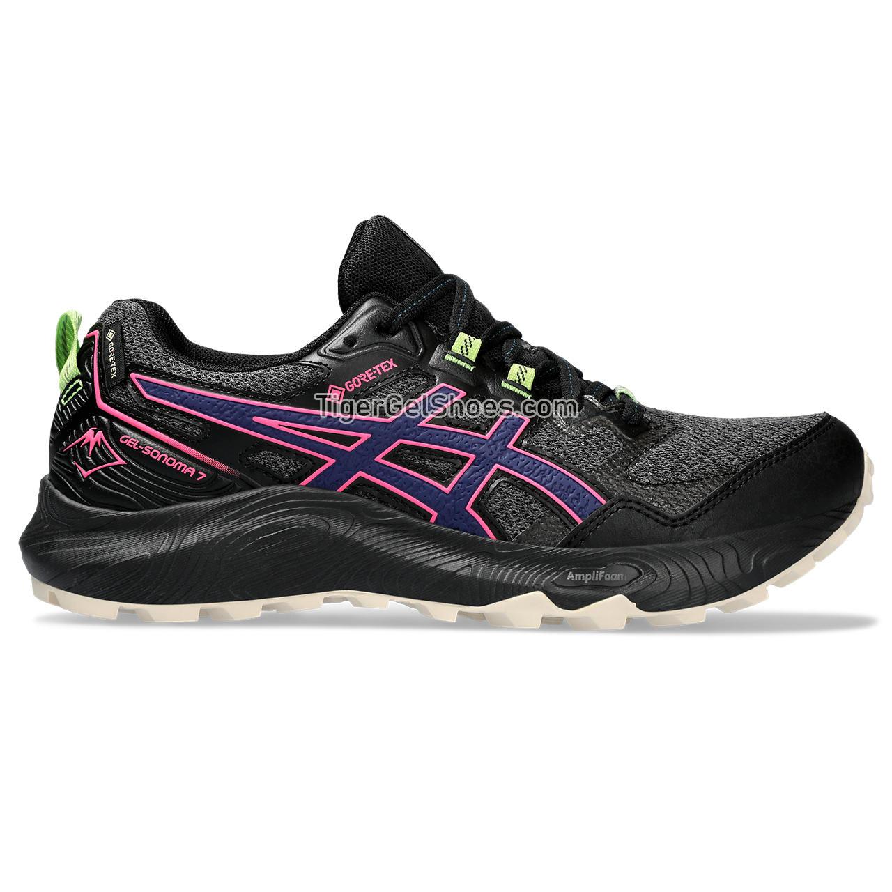 Asics Gel-sonoma 7 Gtx Graphite Grey/Deep Ocean 1012B414-020 Womens Shoes