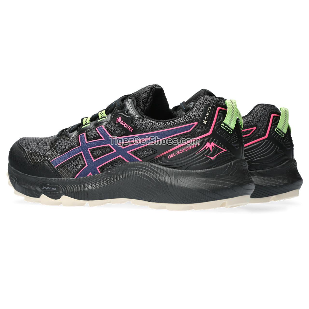 Asics Gel-sonoma 7 Gtx Graphite Grey/Deep Ocean 1012B414-020 Womens Shoes