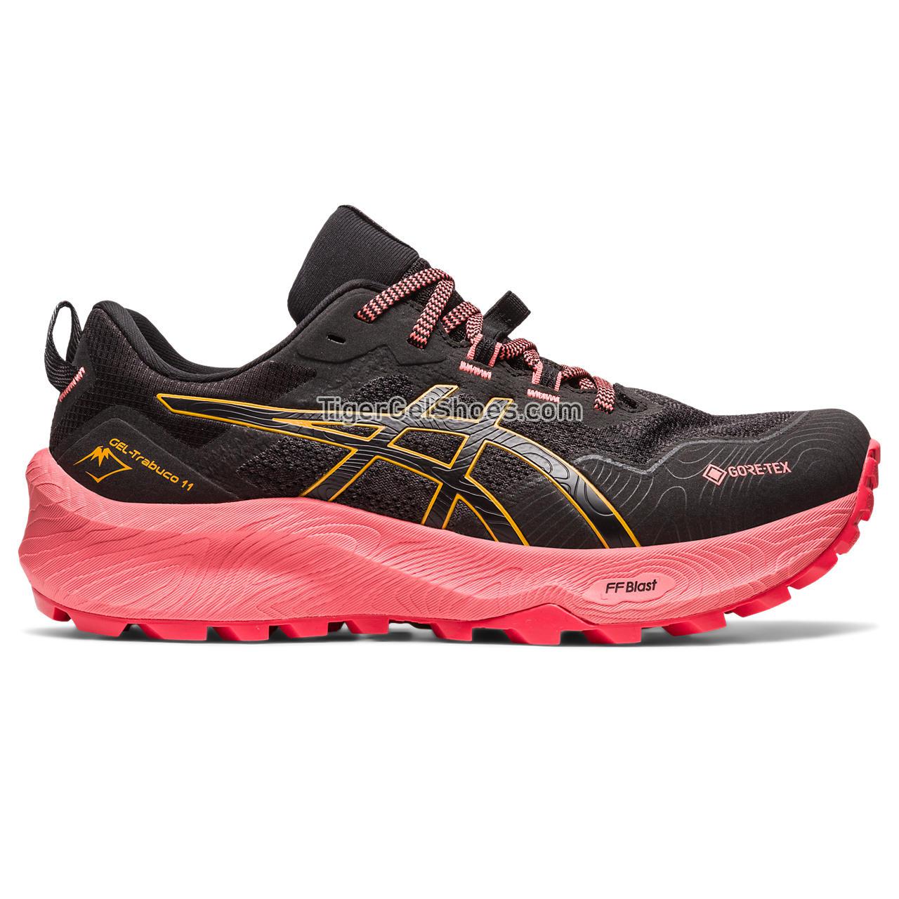 Asics Gel-trabuco 11 Gtx Black/Sandstorm 1012B425-001 Womens Shoes